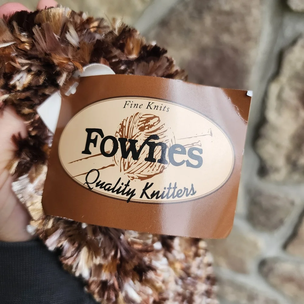 FOWNES | Multi Shades of Brown Scarf